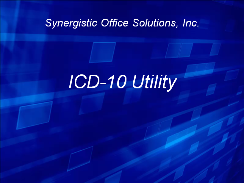 ICD-10 utility